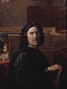 Nicolas Poussin Self-portrait oil painting